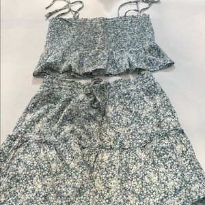Floral Two-Piece Set